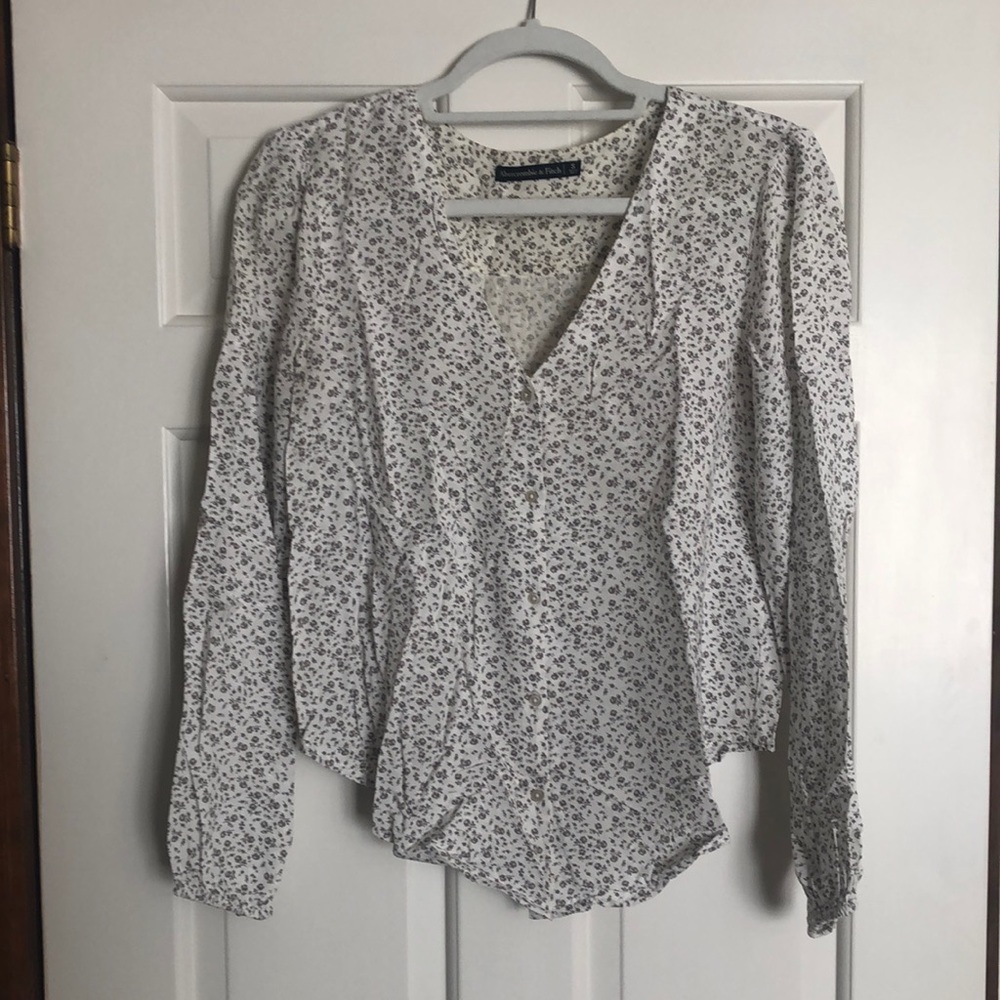 A&F button down shirt